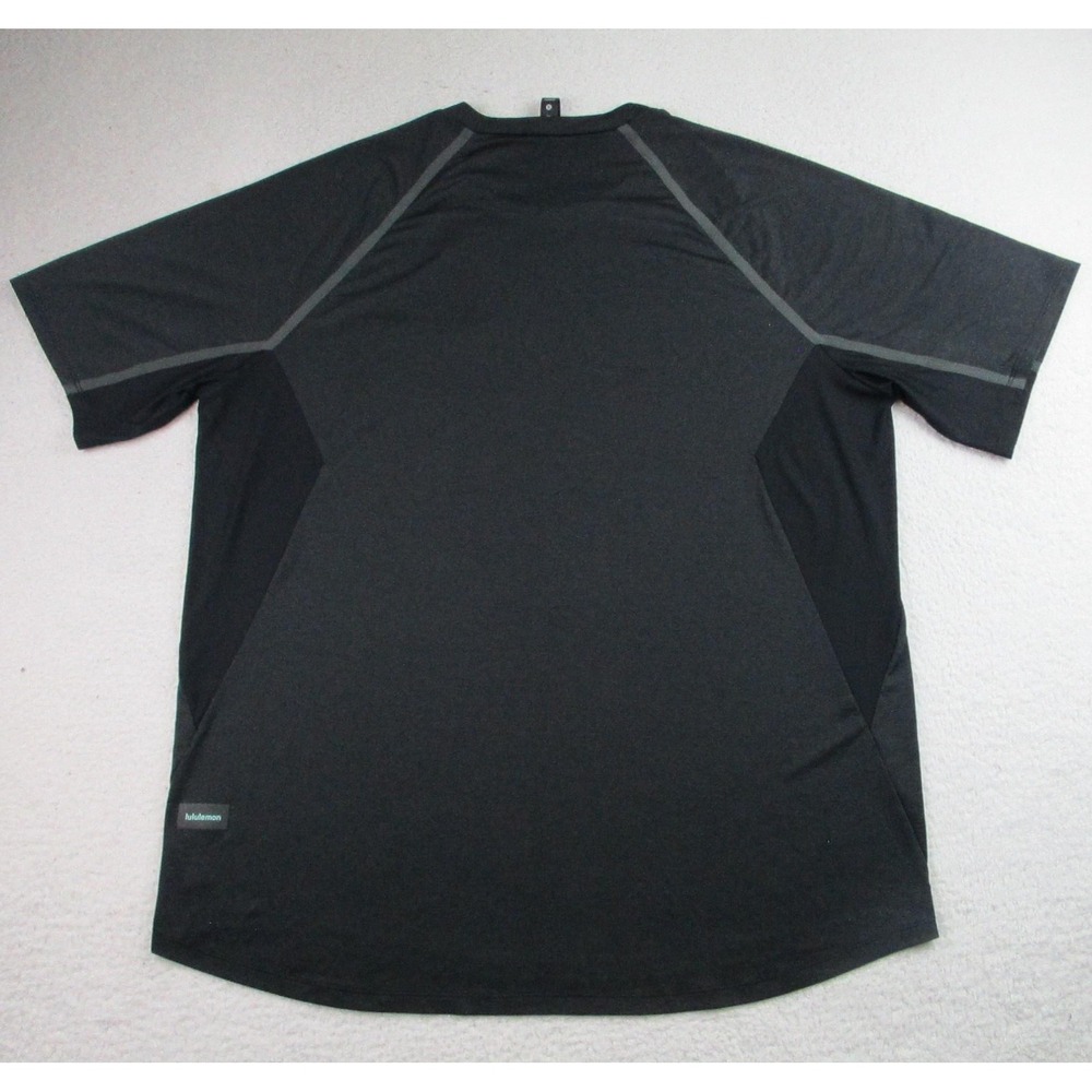 Lululemon Shirt Mens XL Short Sleeve Athletic Pocket Recycled Polyester LM3EIOS - Picture 7 of 8